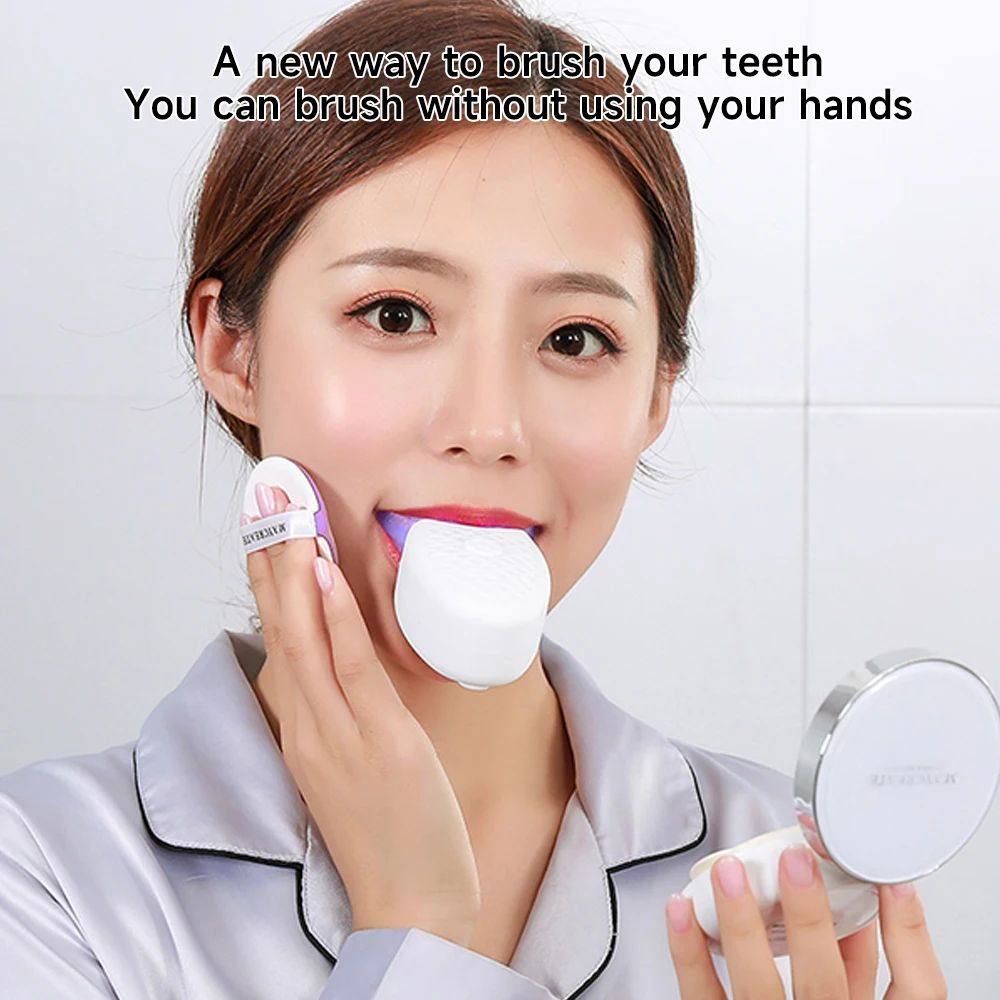 U-shaped smart silicone head electric toothbrush