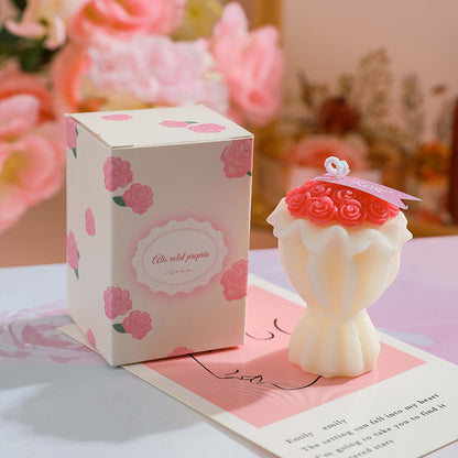 Flower Scented Candle Gift