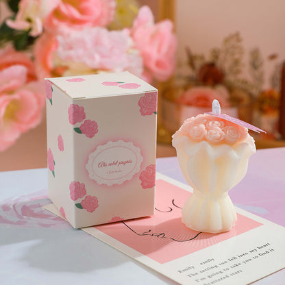 Flower Scented Candle Gift