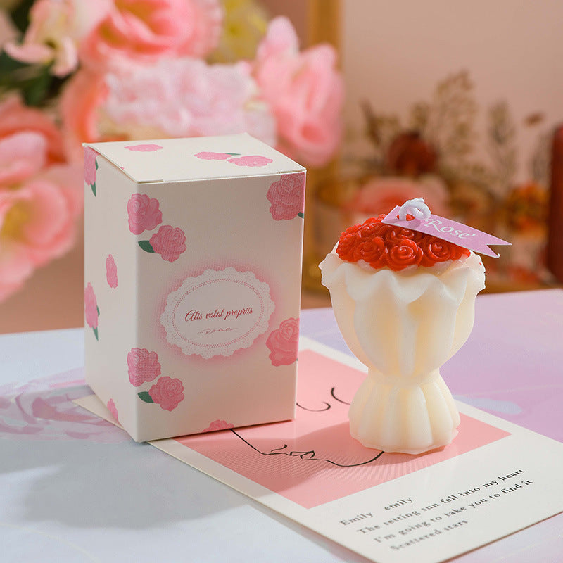 Flower Scented Candle Gift