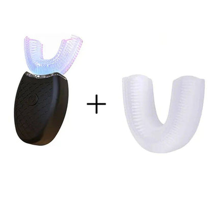 U-shaped smart silicone head electric toothbrush