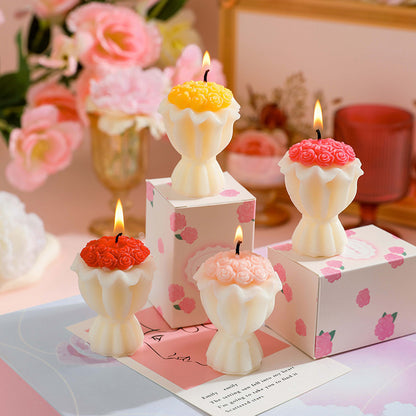 Flower Scented Candle Gift