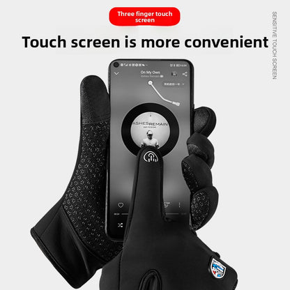 USB Heated Winter Gloves Windproof Waterproof Touchscreen