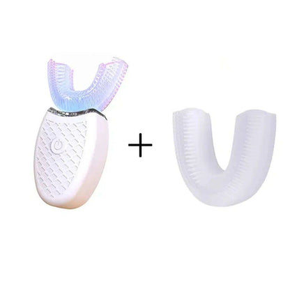 U-shaped smart silicone head electric toothbrush